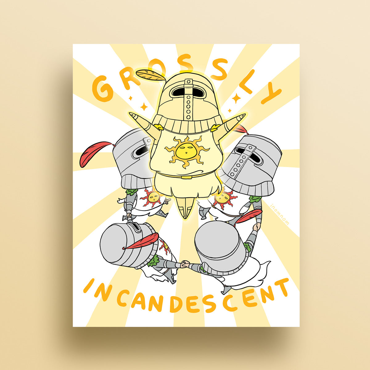 Grossly Incandescent Sunbros Art Print